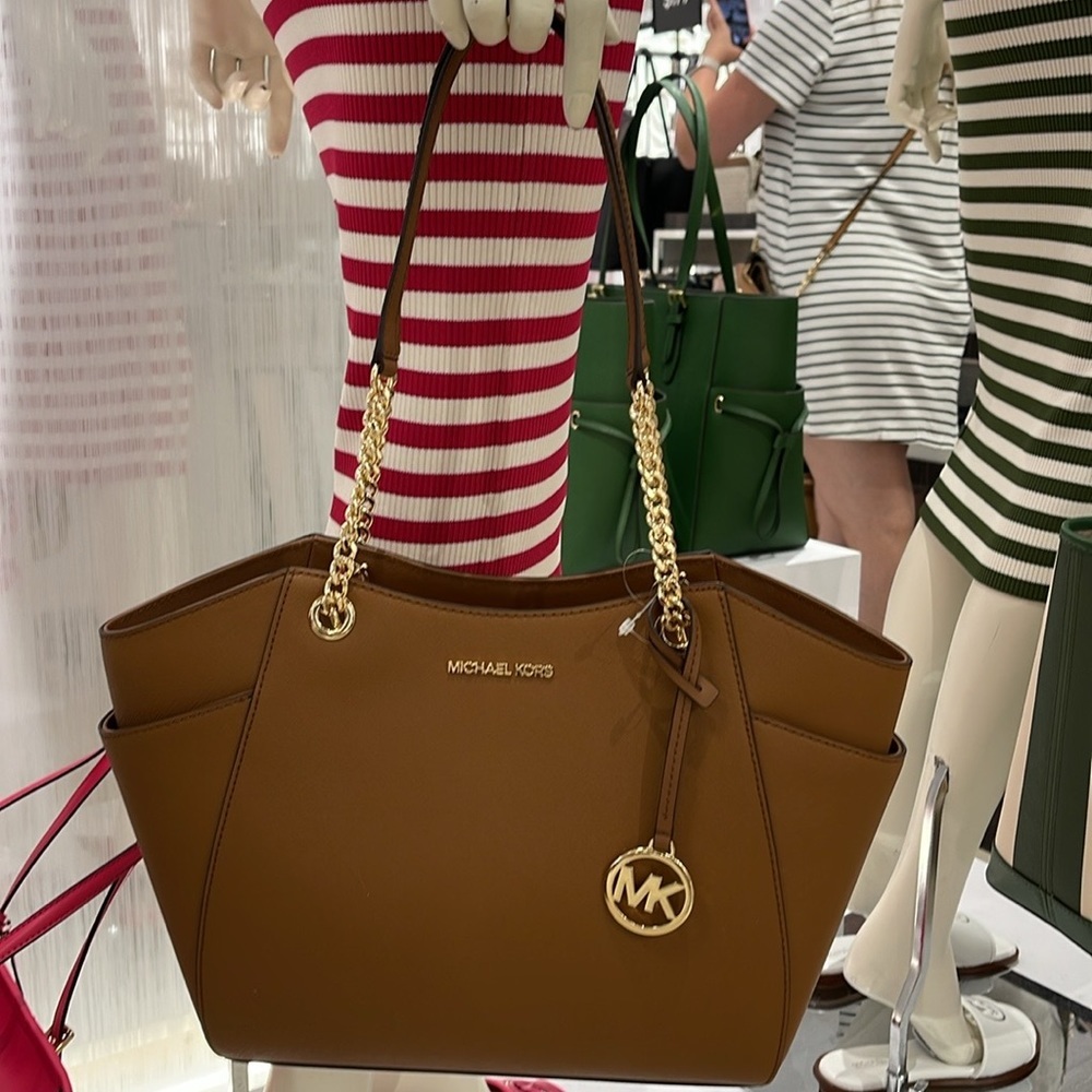 Michael Kors MICHAEL KORS 
Jet Set Large Saffiano Leather Shoulder Tote Bag
NWT - Picture 6 of 16